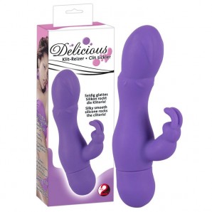 Delicious Klitoris Uyarıcılı Vibratör