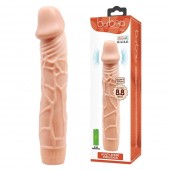 Güçlü Titreşimli 22,5 cm Realistik Vibratör Gerçekci Penis Dildo